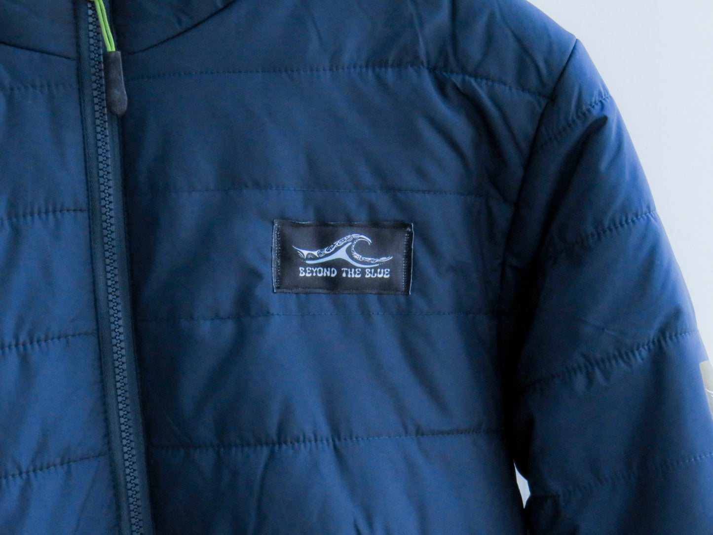 NAVY PUFFER JAKCET